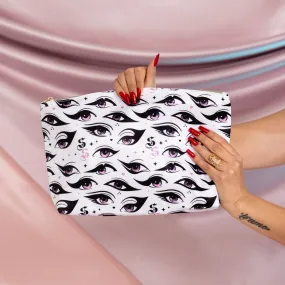 Wing Queen Eyes Jumbo Cosmetic Bag