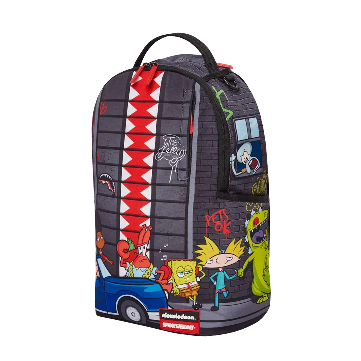 Zaino Sprayground 90s Nick Vertical Shark Backpack (DLXR)