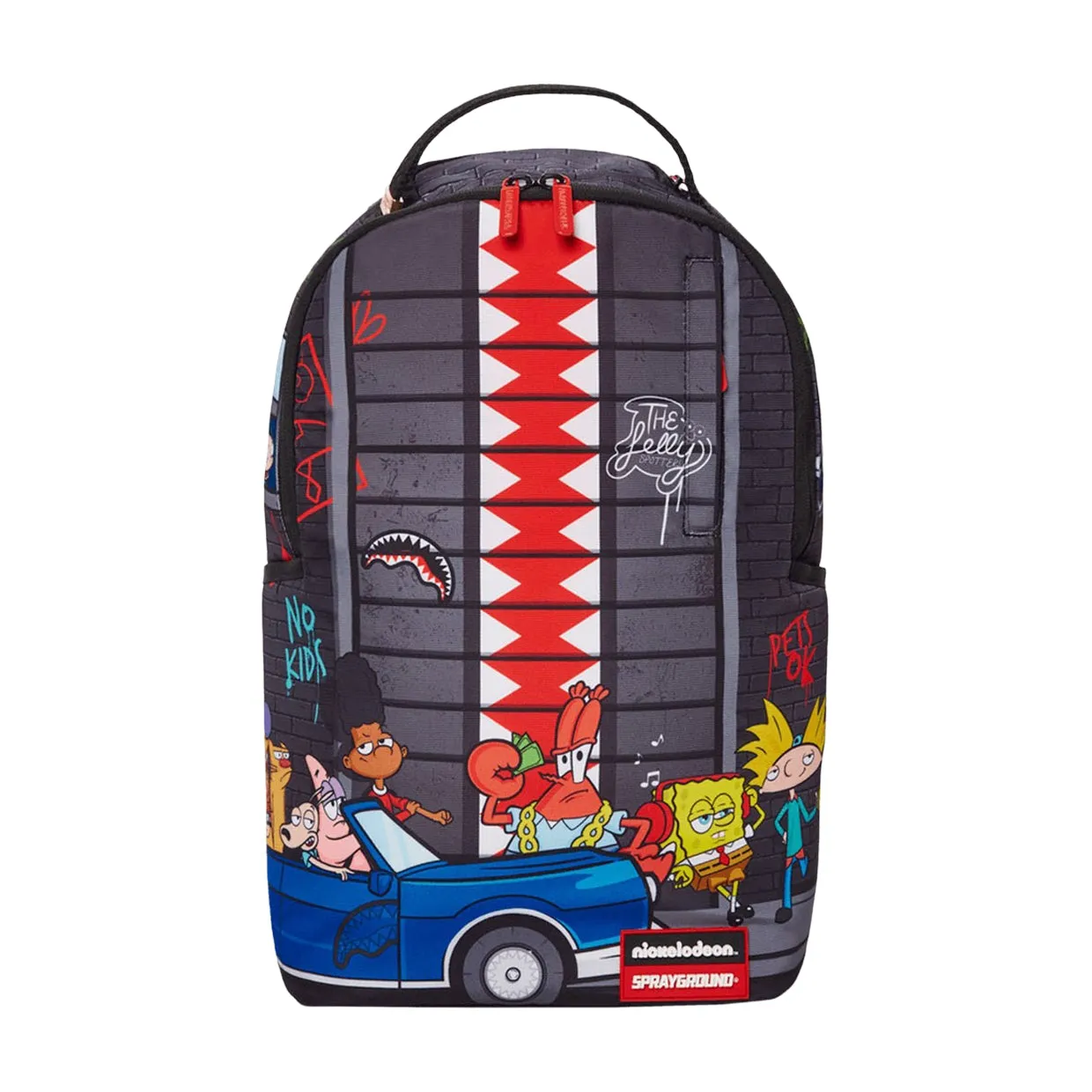 Zaino Sprayground 90s Nick Vertical Shark Backpack (DLXR)