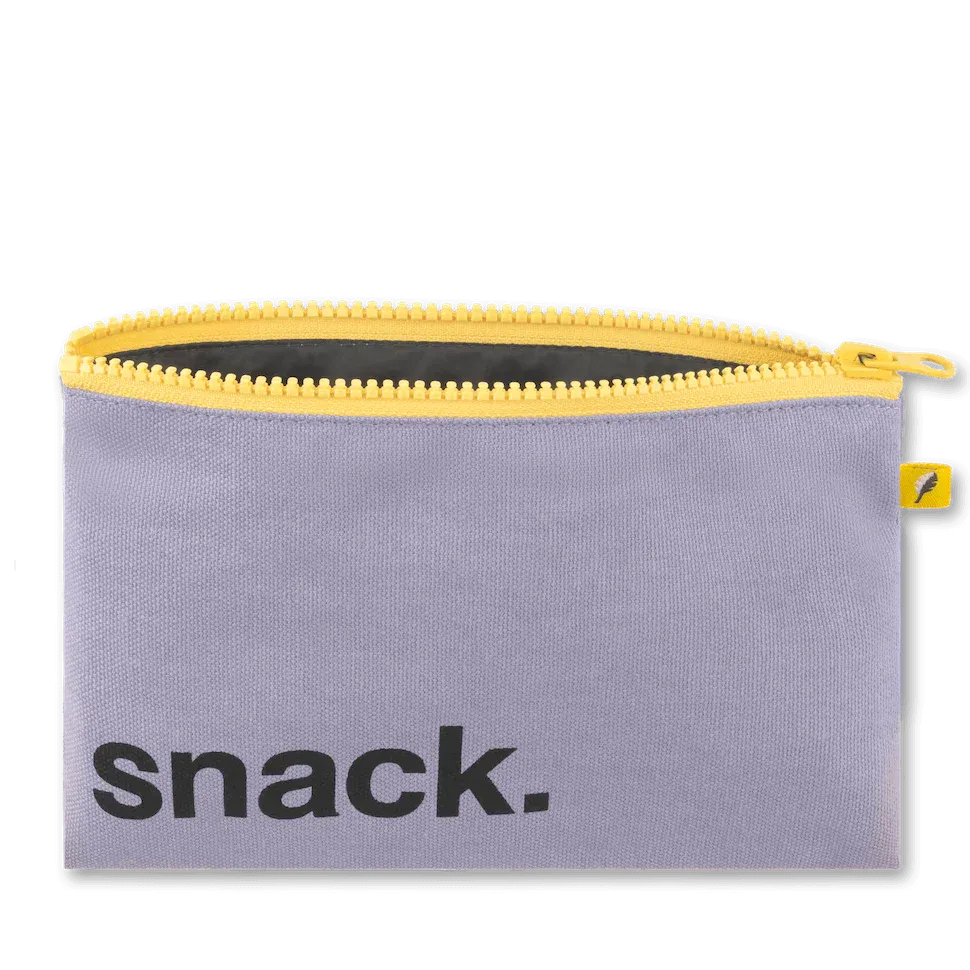 Zip Snack Bag - Lavender