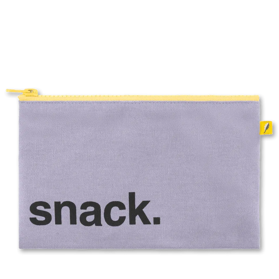 Zip Snack Bag - Lavender