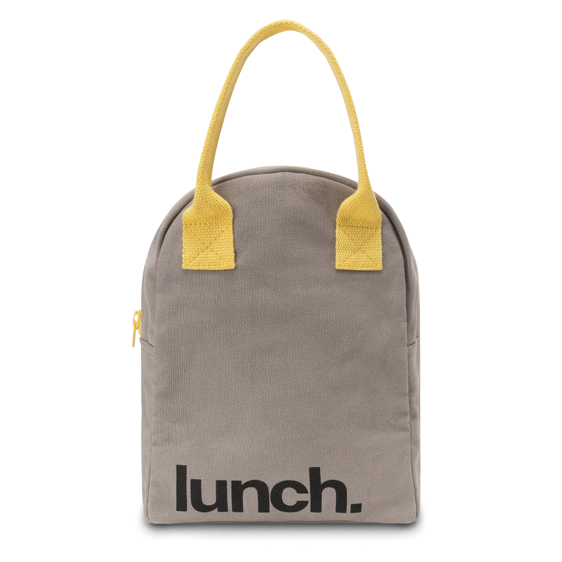 Zipper Lunch Bag - Grey